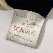 シルク100% 金ボタン VALENZA PO SPORTS バレンザ ポー スポーツ 長袖シャツ M/ブラック レディース