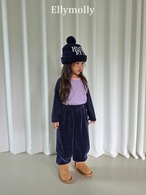 【 ELLY MOLLY / 予約 】Velor stripe jogger pants