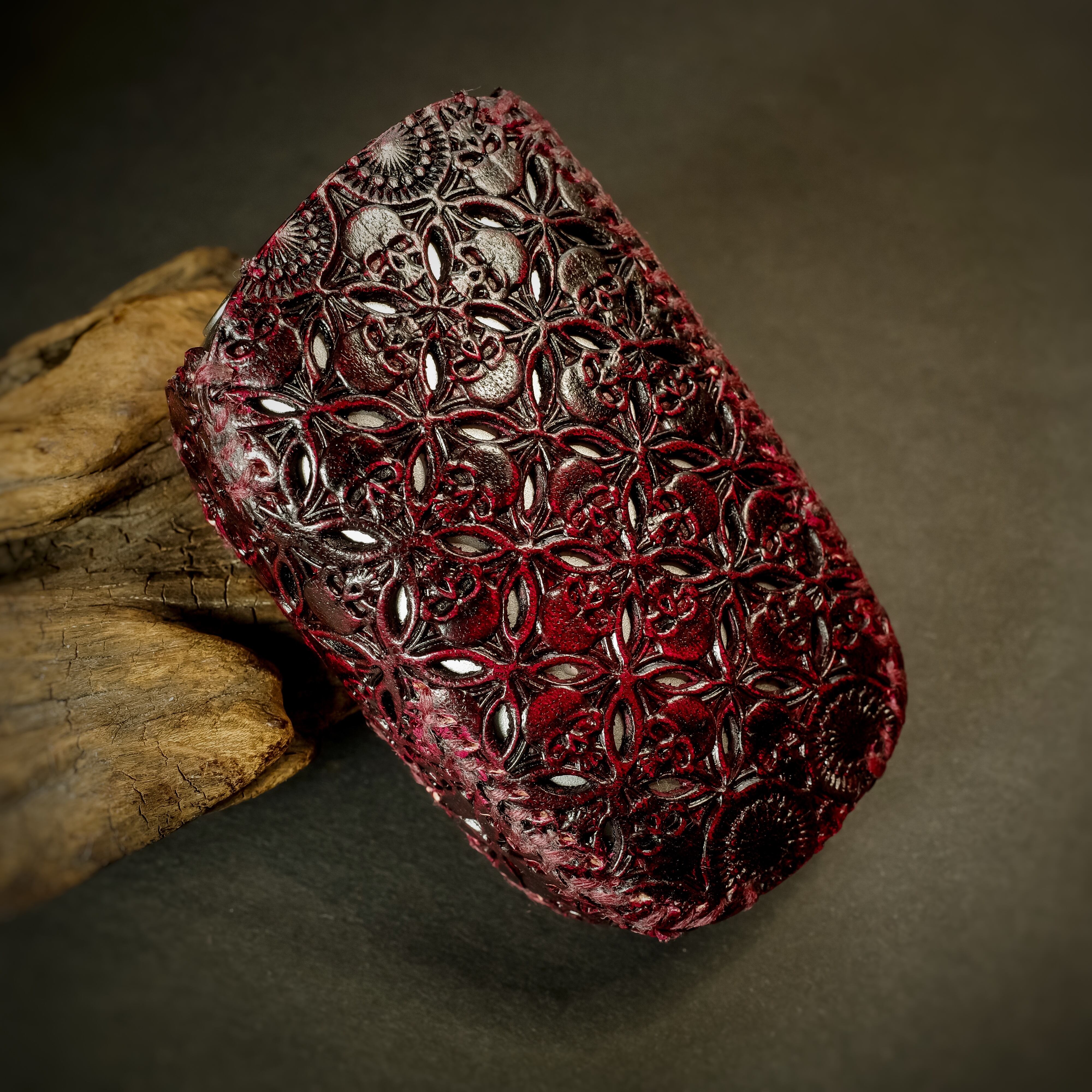 PloomCUBE】プルームキューブ 本革製カバー〝髑髏結〟 | FrogDesignFactory