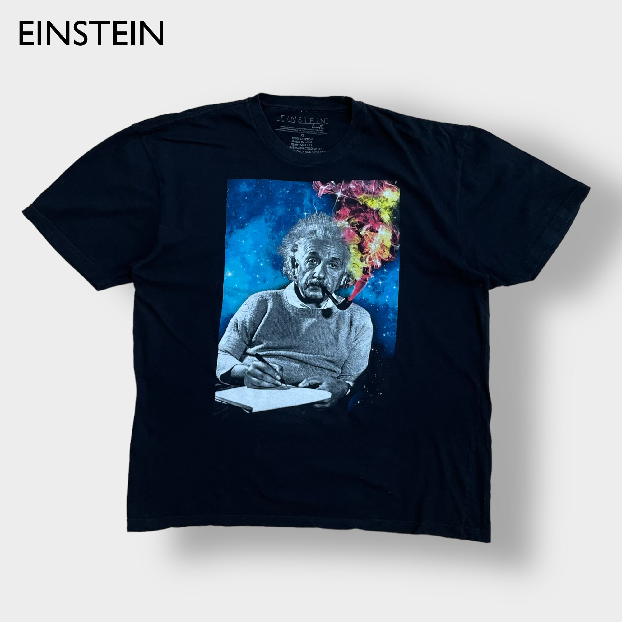 【EINSTEIN】アインシュタイン Tシャツ フォトプリント 偉人 人物