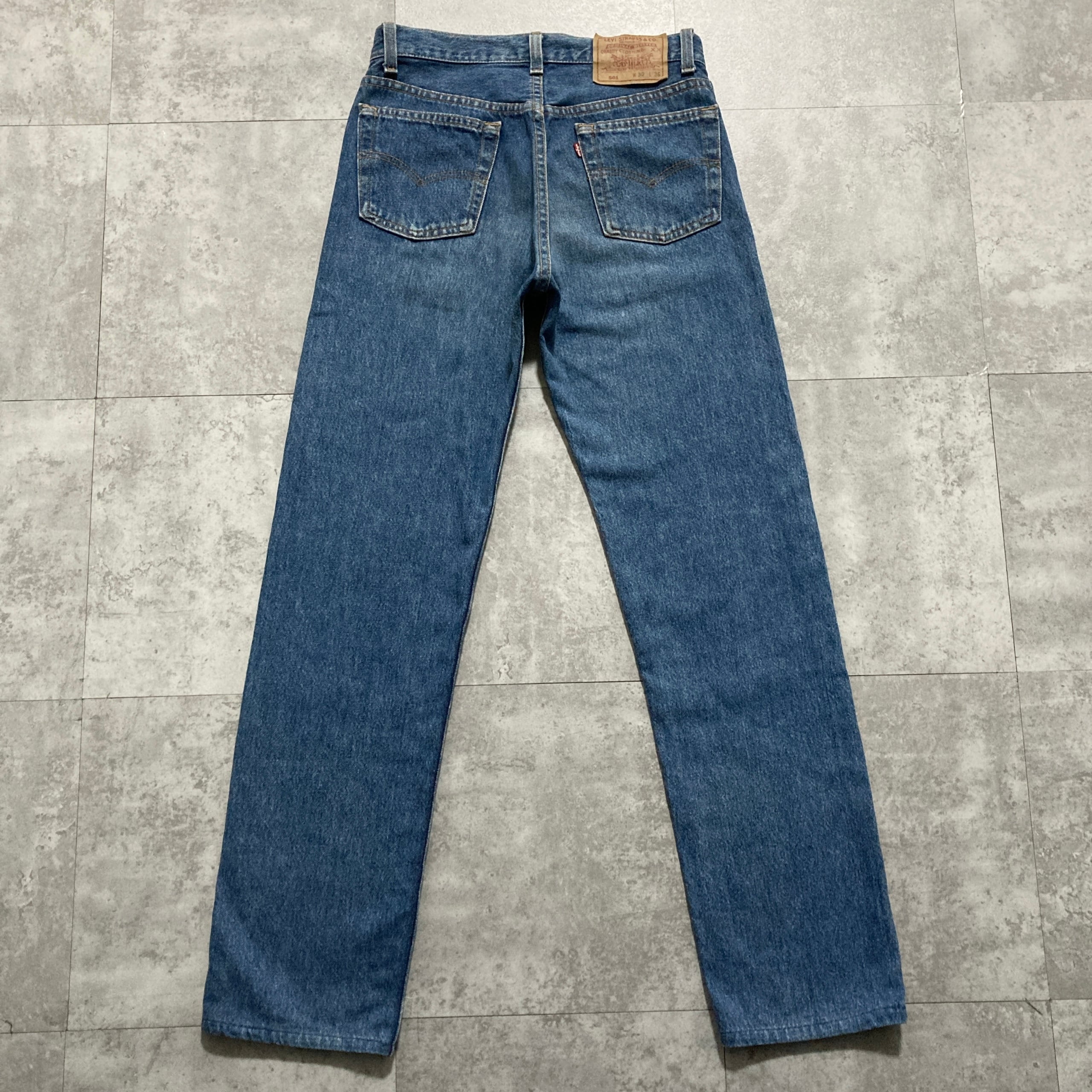 W30 L36】90's US.Levis 501 リーバイス サンアンジェロ工場(552