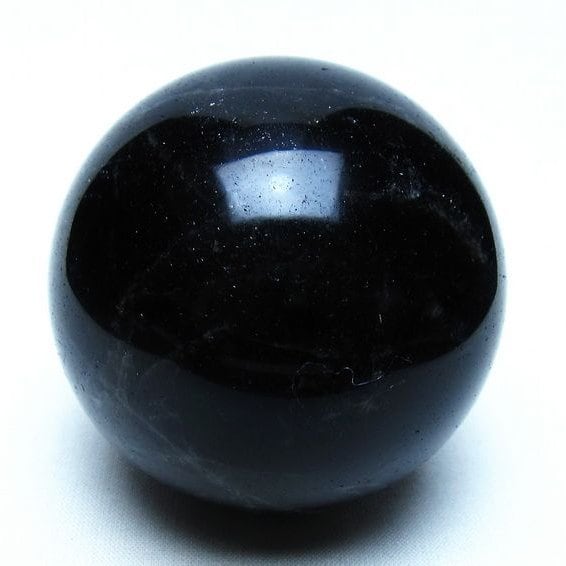 モリオン 黒水晶 丸玉 66mm 一点物 151-9562