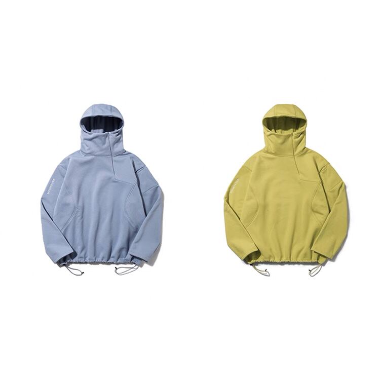 ★VELVET HOODED SWEATSHIRT　　　A0877