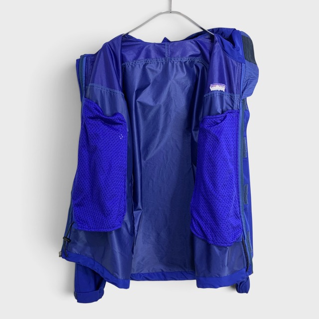 00s patagonia エッセンシャルジャケット マウンテンパーカー S 青