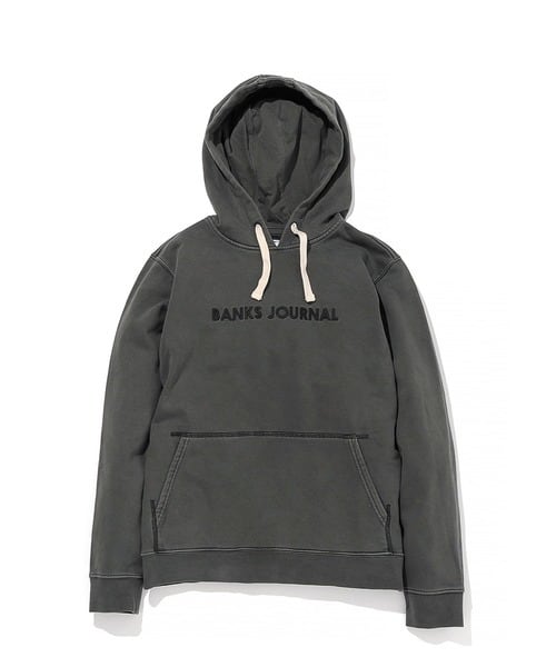 BANKS JOURNAL バンクスジャーナル LABEL FLEECE プルオーバー