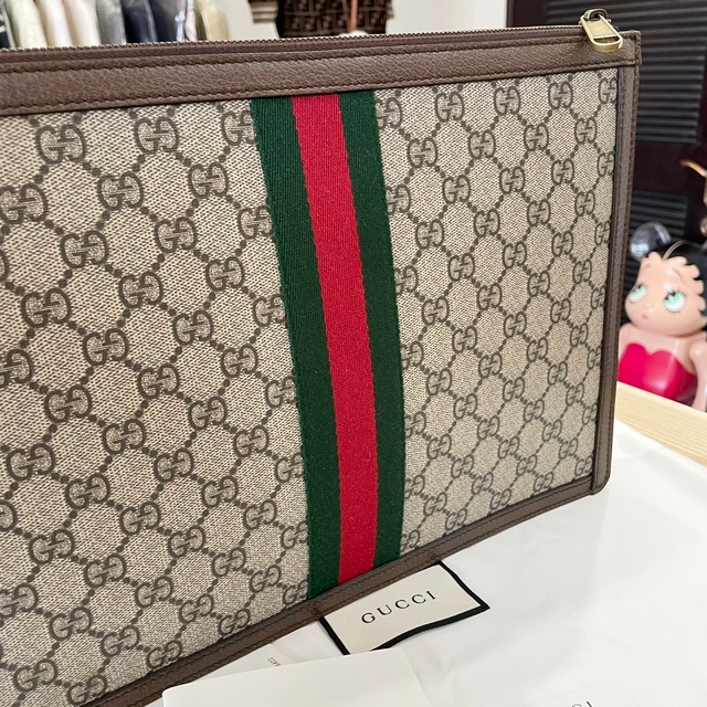 GUCCI グッチ クラッチバッグ オフィディア シェリーライン 523359
