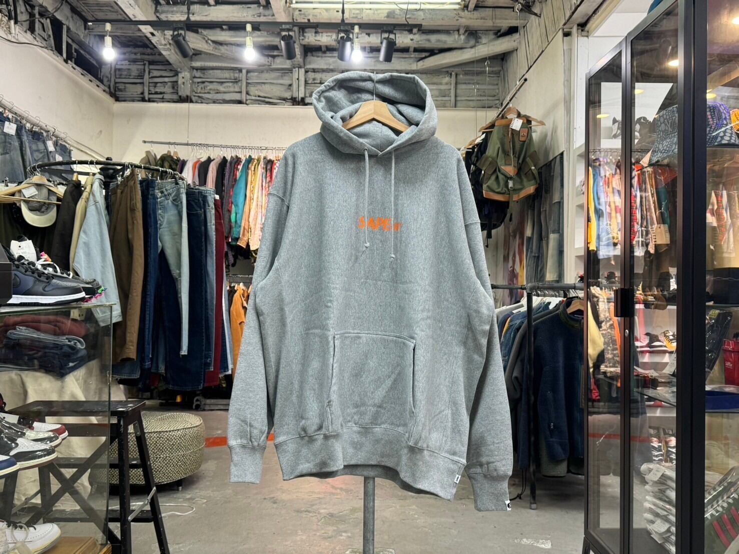 SAPEur × MASATOSHI HAMADA SWEAT HOODIE GREY XXL 16349 | BRAND  
