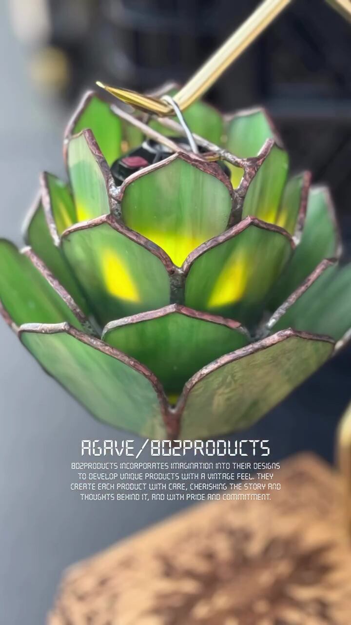 ステンドグラスシェード Agave JADE／アガベ・ジェイド 802PRODUCTS