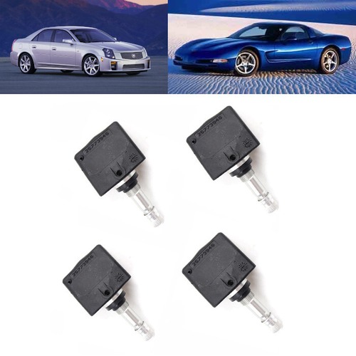 セット TPMS  タイヤ圧力センサー 25773946 315MHz Cadillac DeVille Seville STS XLR Chevrolet Corvette C5 Z06 キャデラック セビル ドゥビル シボレー コルベット