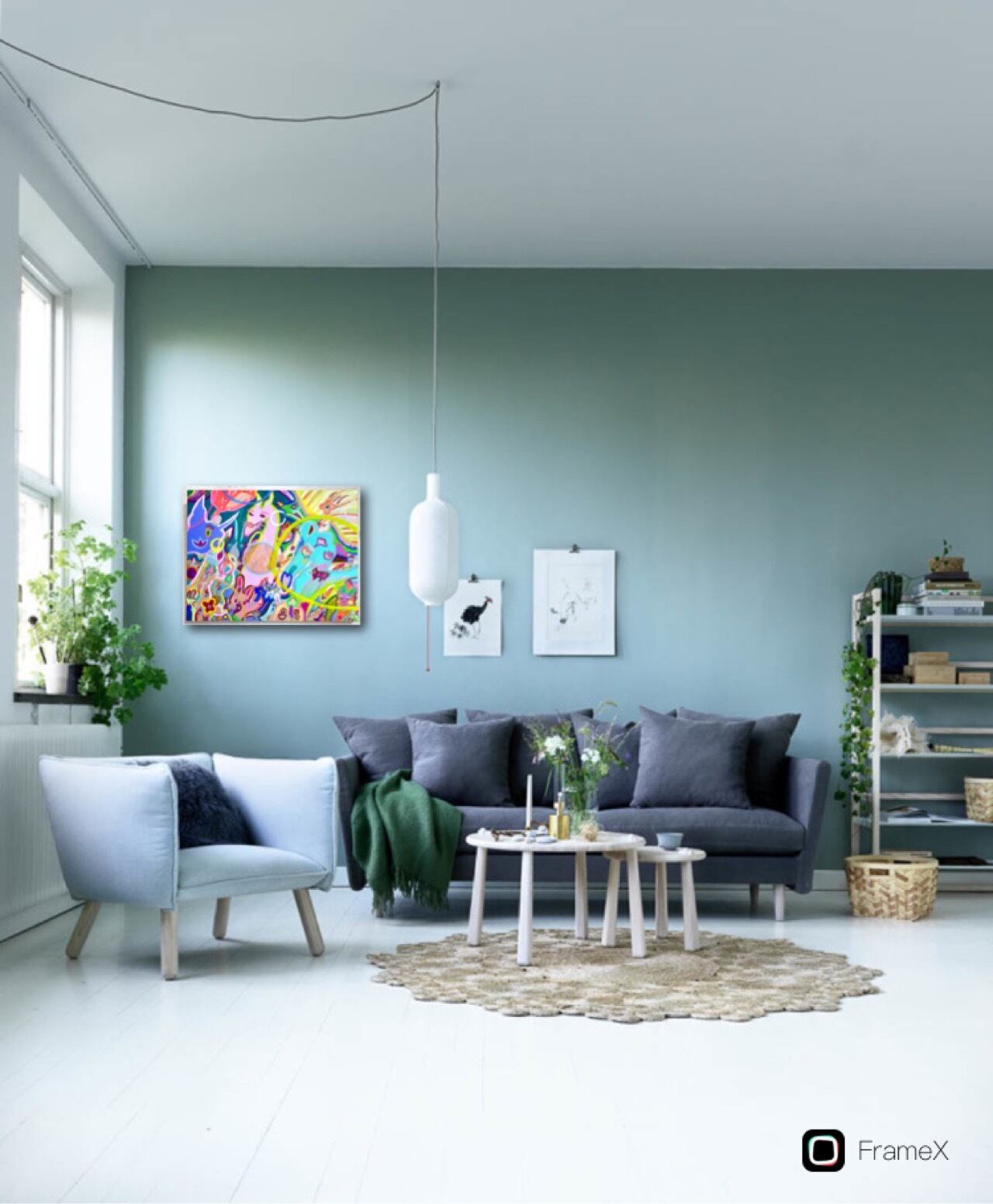 アクリル画　インテリア　現代アート Abstract Art】抽象画 モダン コンテンポラリー アクリル原画 現代