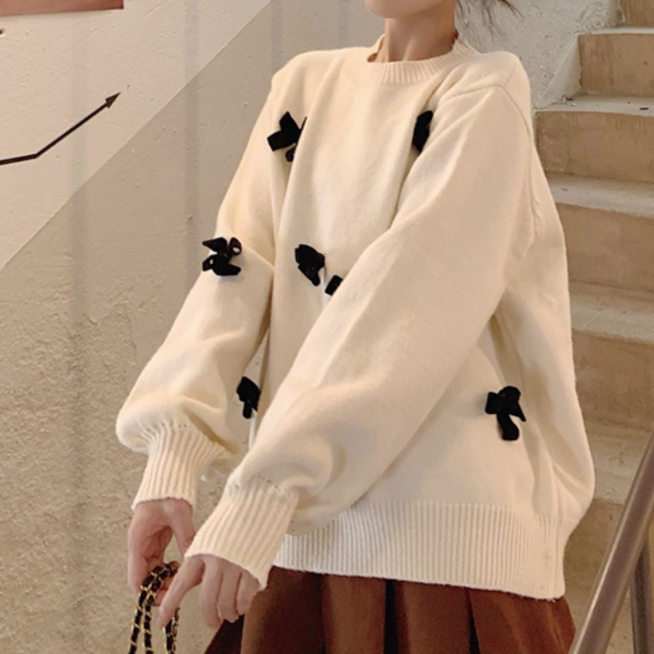 アソートリボンニット LK1188