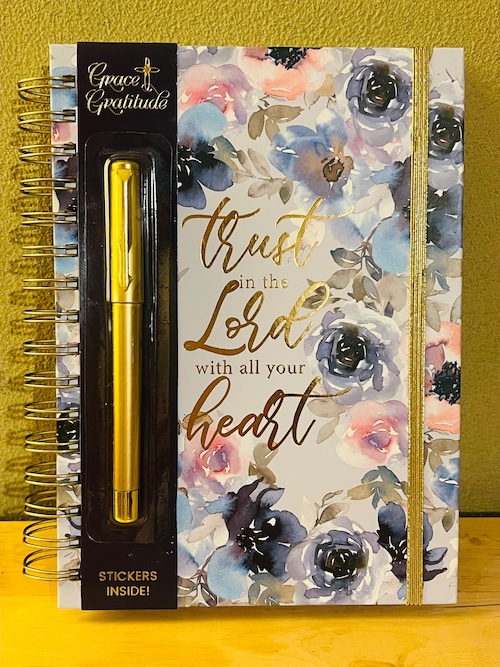 ダイアリー　「Trust in the Lord with all your heart 心を尽くして主を信頼せよ」