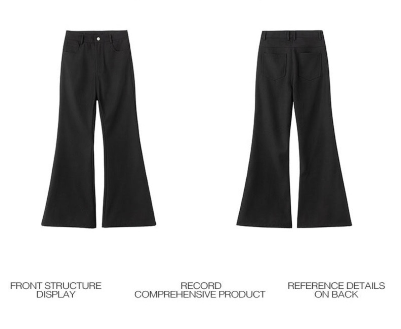 FRKM SCD 26SS フレアストレートスラックス