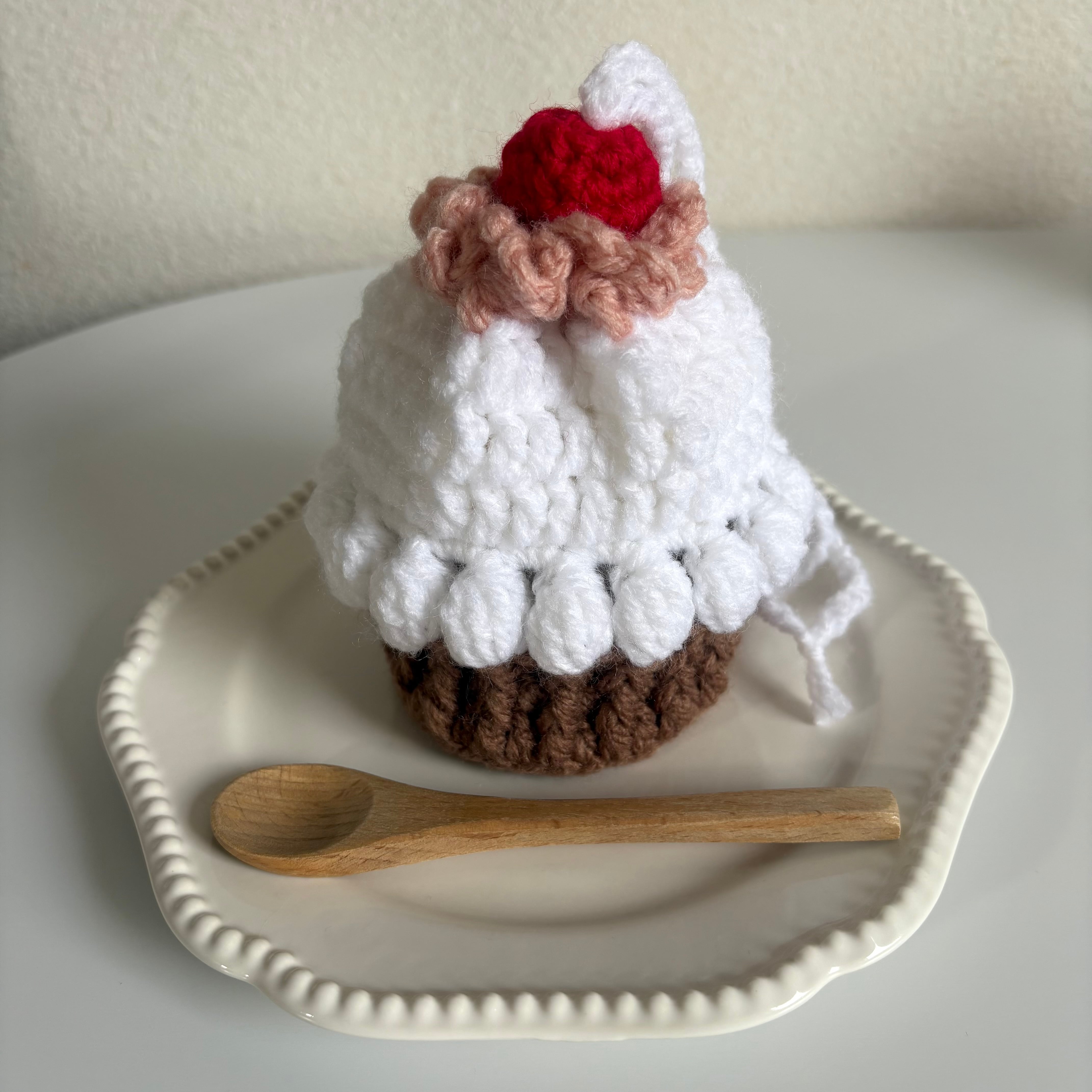 プリンのティッシュケース | TSUMUGI かぎ針編み