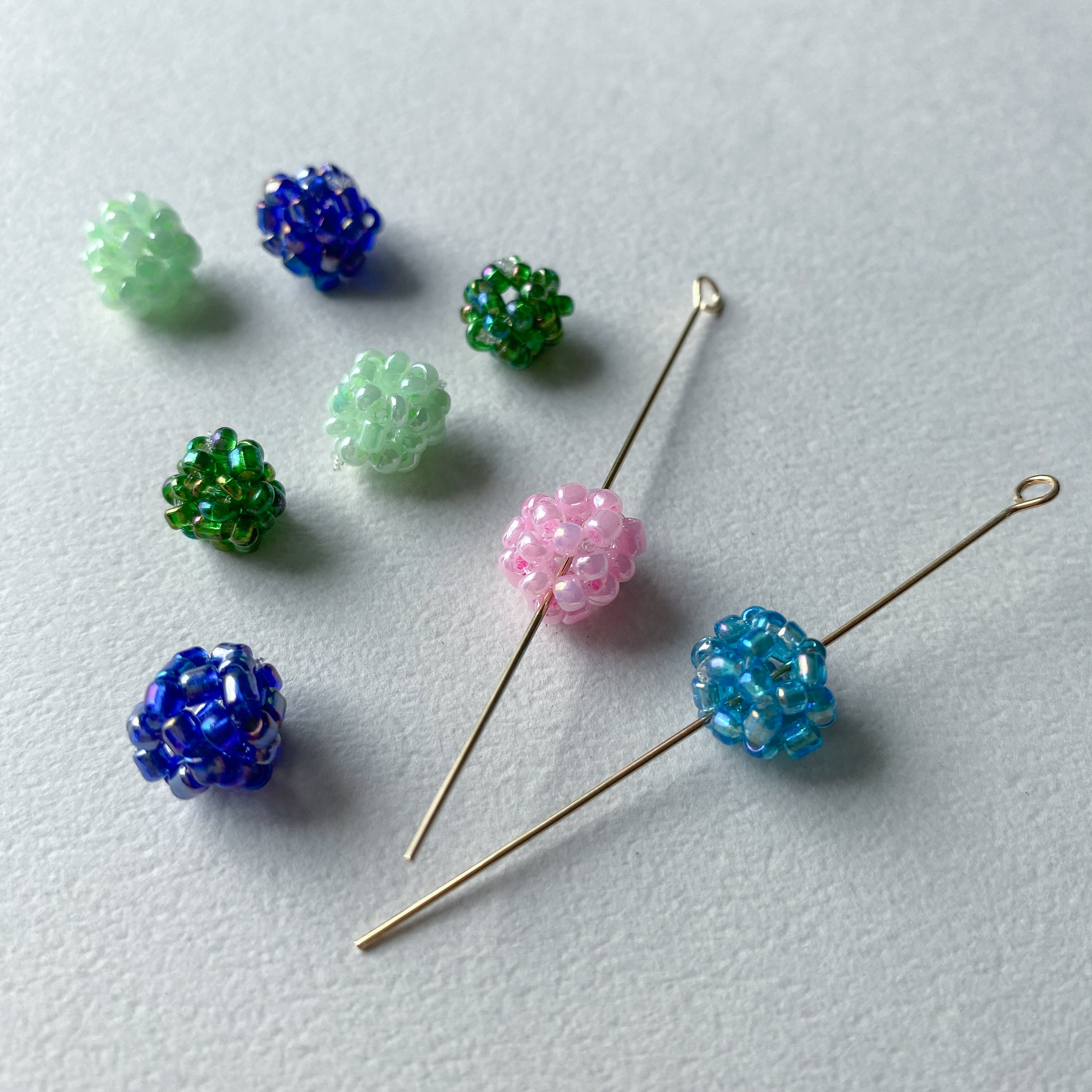 再入荷〉ミニビーズボール | Dua-アクセサリーパーツショップ