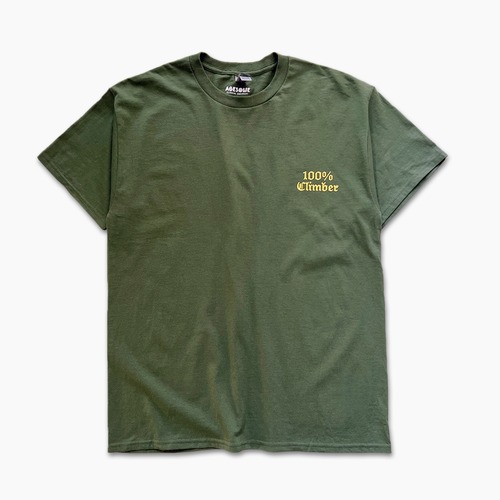 100% Climber TEE / M.GREEN