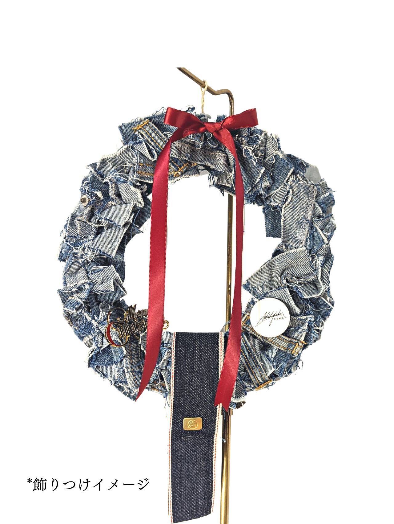 DENIM WREATH】デニムリース -藍の輪- | 青木被服 公式オンラインストア 