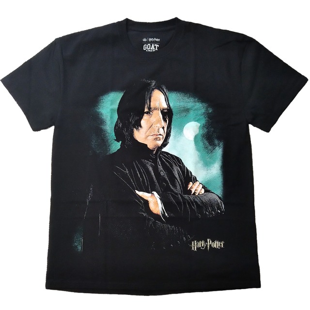 ハリー・ポッター Tシャツ S 実寸はXLくらい 黒 スネイプ 新品