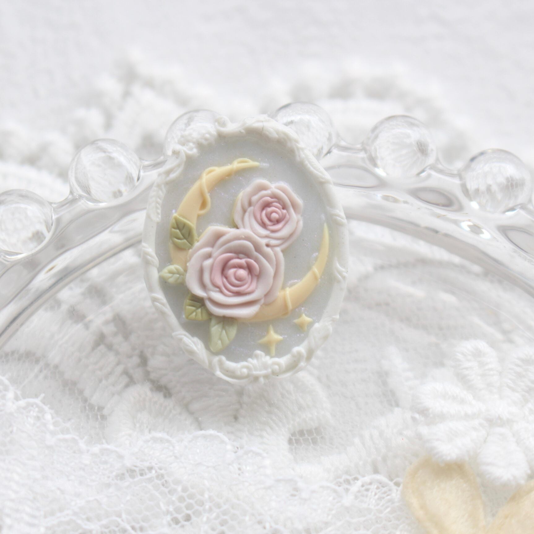 【SELECT】Wax Seal Stamp│Rose Moon