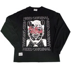 NEED ORIGINAL long-sleeved t-shirt　Back　HORITATSU BB TATTOO design