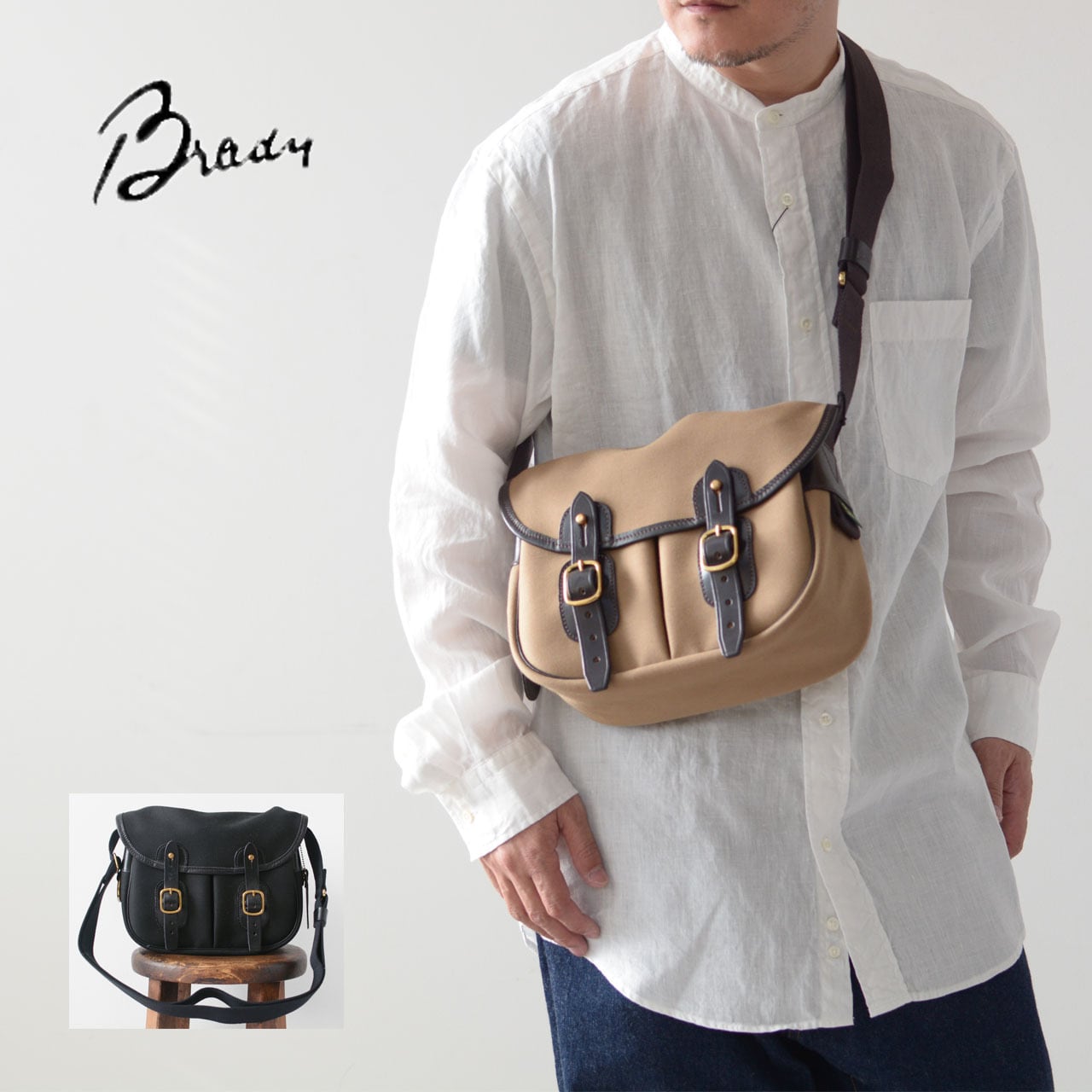 Brady [ブレディ] NORFOLK／SHOULDER BAG [NORFOLK] ノーフォーク  ショルダーバッグ・イングランド・英国製・MEN'S/LADY'S [2023SS] | refalt online store