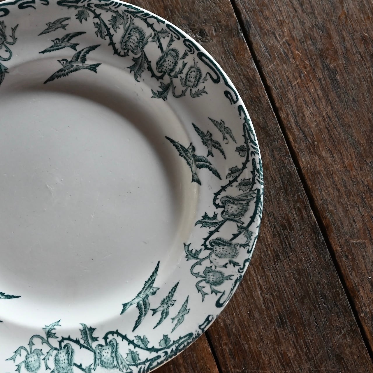 ロンウィ さくらんぼプレート 22.5㎝ 2セットフランスアンティーク⑤⑥ ロンウィ さくらんぼプレート 22.5㎝ 2セットフランスアンティーク⑤⑥