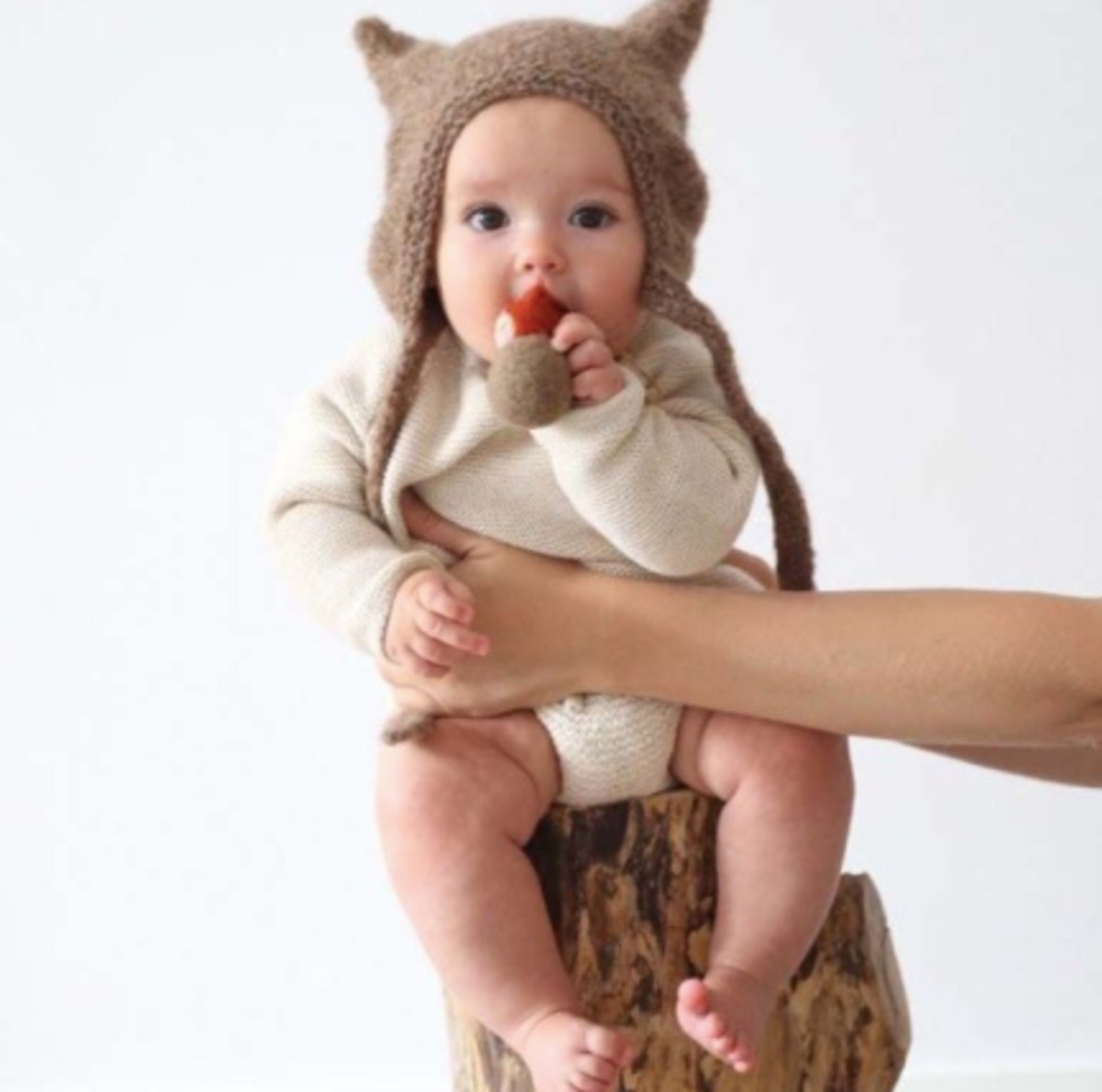 bambolina Kitty bonnet グレー 2-3y Bambolina】beige kitty キティ