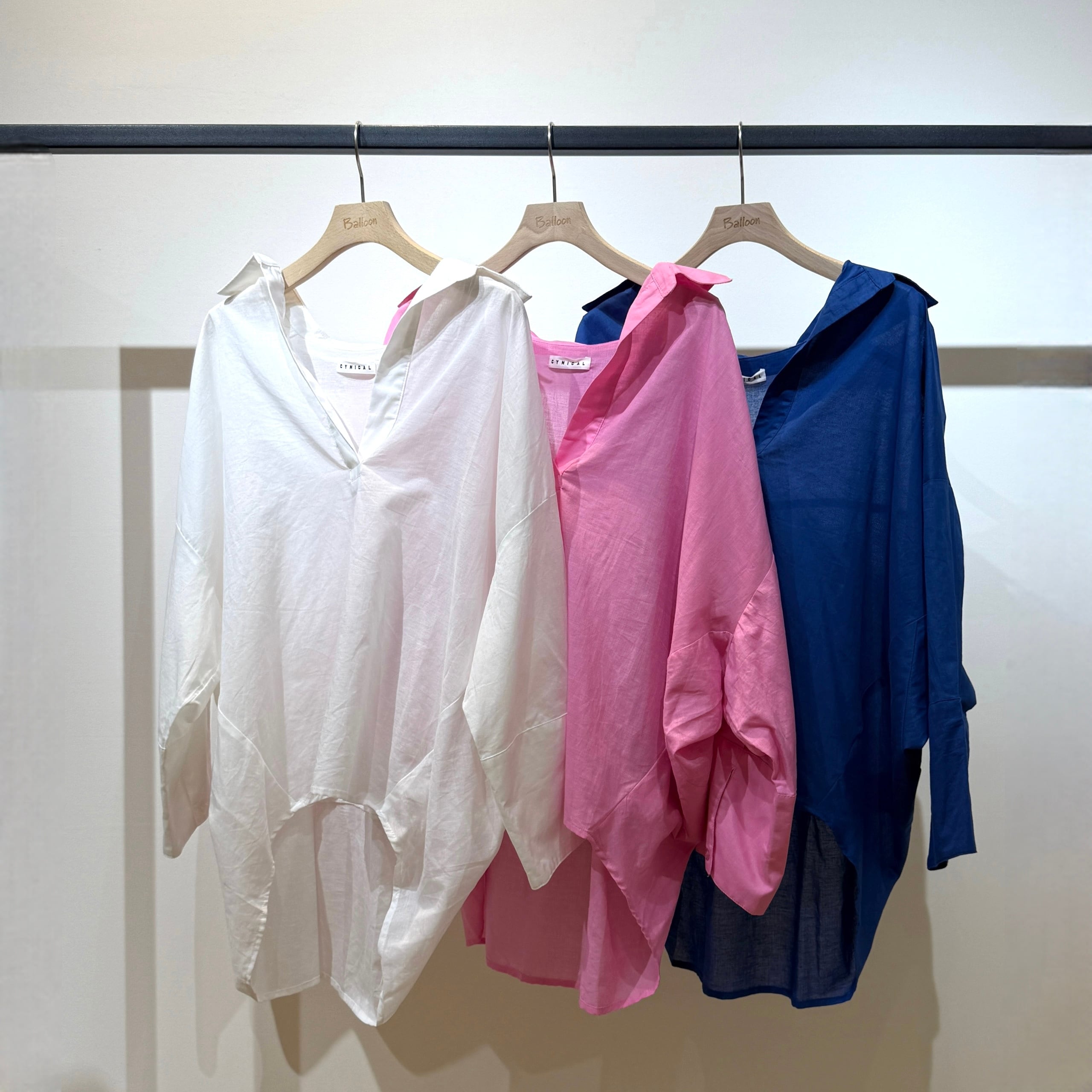 シアーリネンシャツ