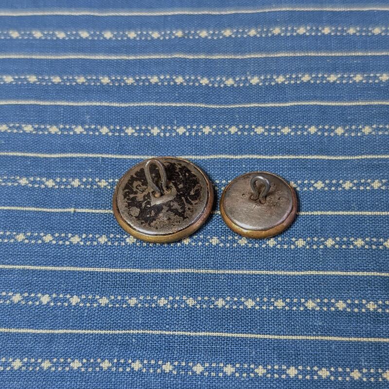 Lot of 2 1920s OSHKOSH B'GOSH Change Buttons