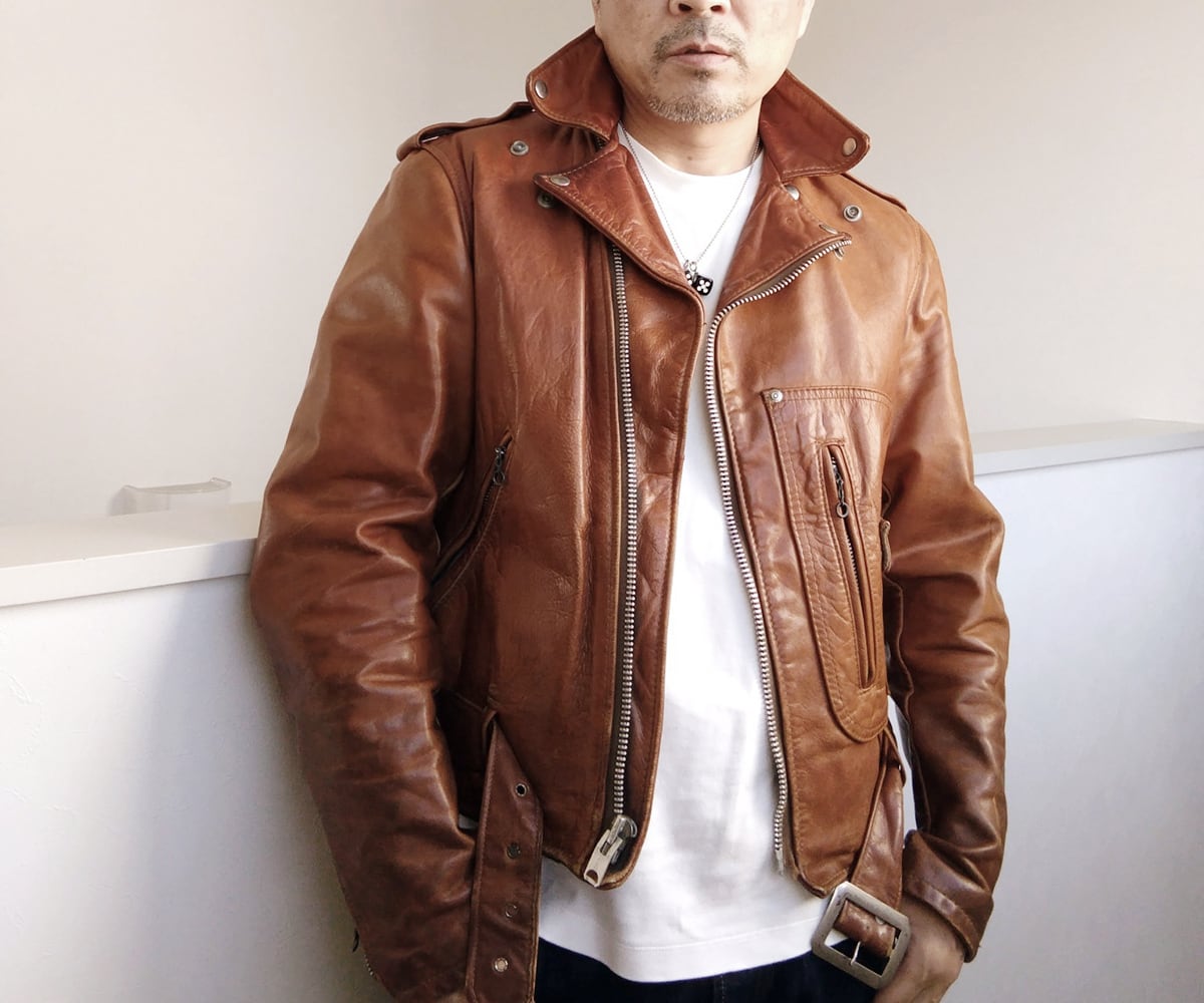 70s SCHOTT CYCLE RIDER D-POCKET 38 | SECOND TIME GLORY