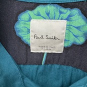 Poul Smith|Indigo blue long shirt