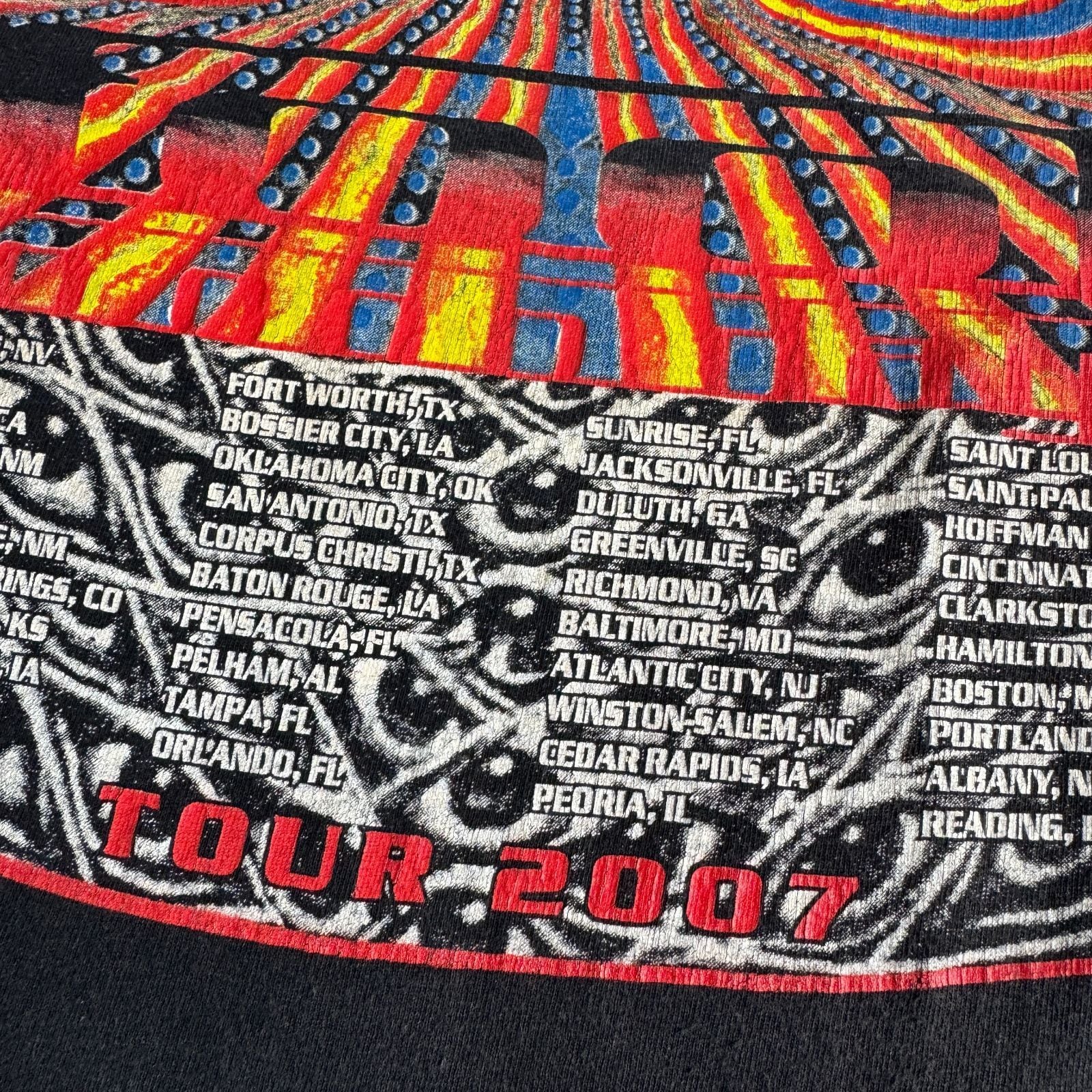 00s TOOL 10,000 Days Tour 2007 Tシャツ Lサイズ トゥール