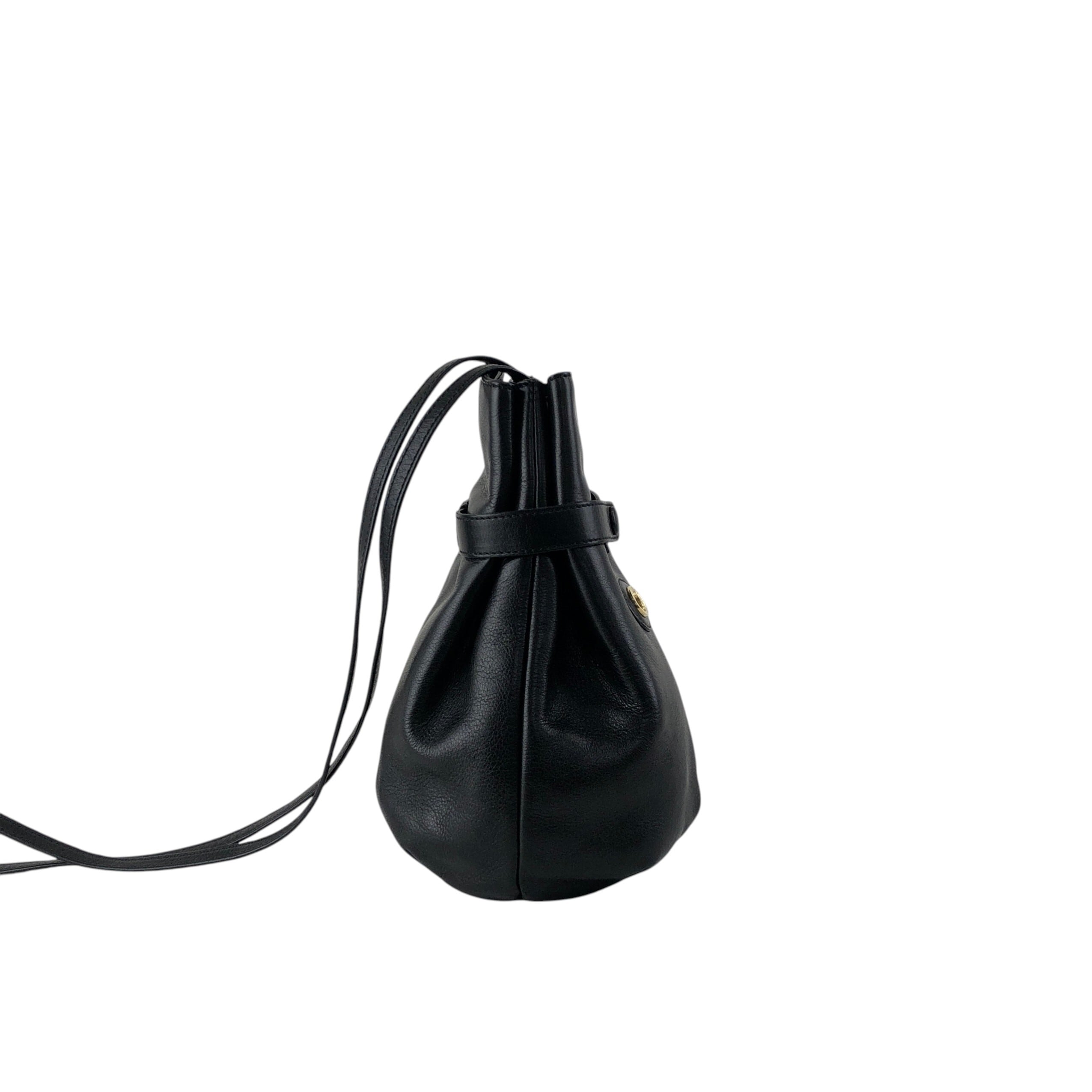 CELINE セリーヌ ショルダーバッグ ブラック ブラゾン レザー CELINE セリーヌ ショルダーバッグ ブラック ブラゾン レザー