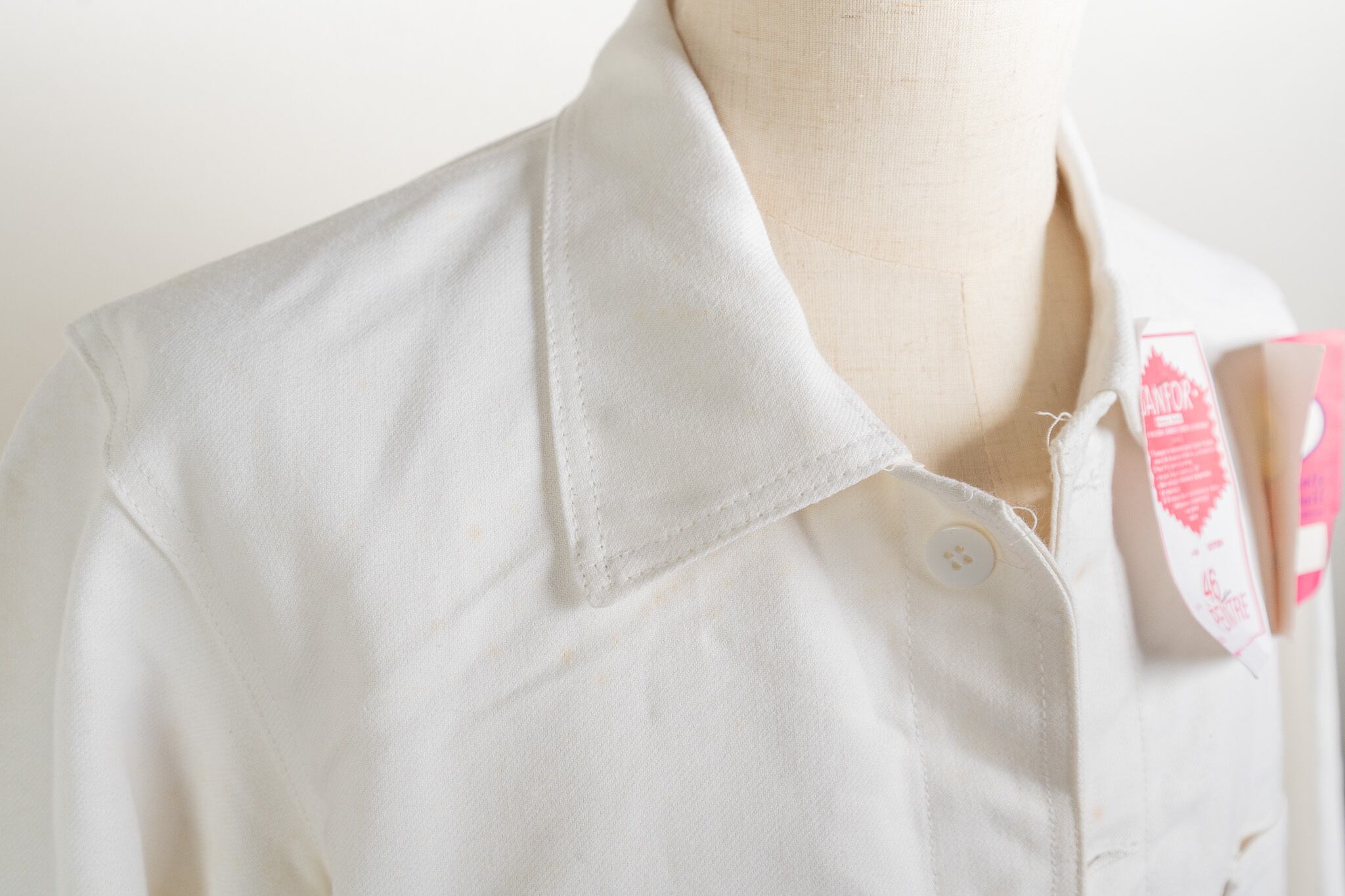 こんぶ　フレンチ　ワークジャケット　ショート丈　デッドストック　美品 DEADSTOCK】60's 