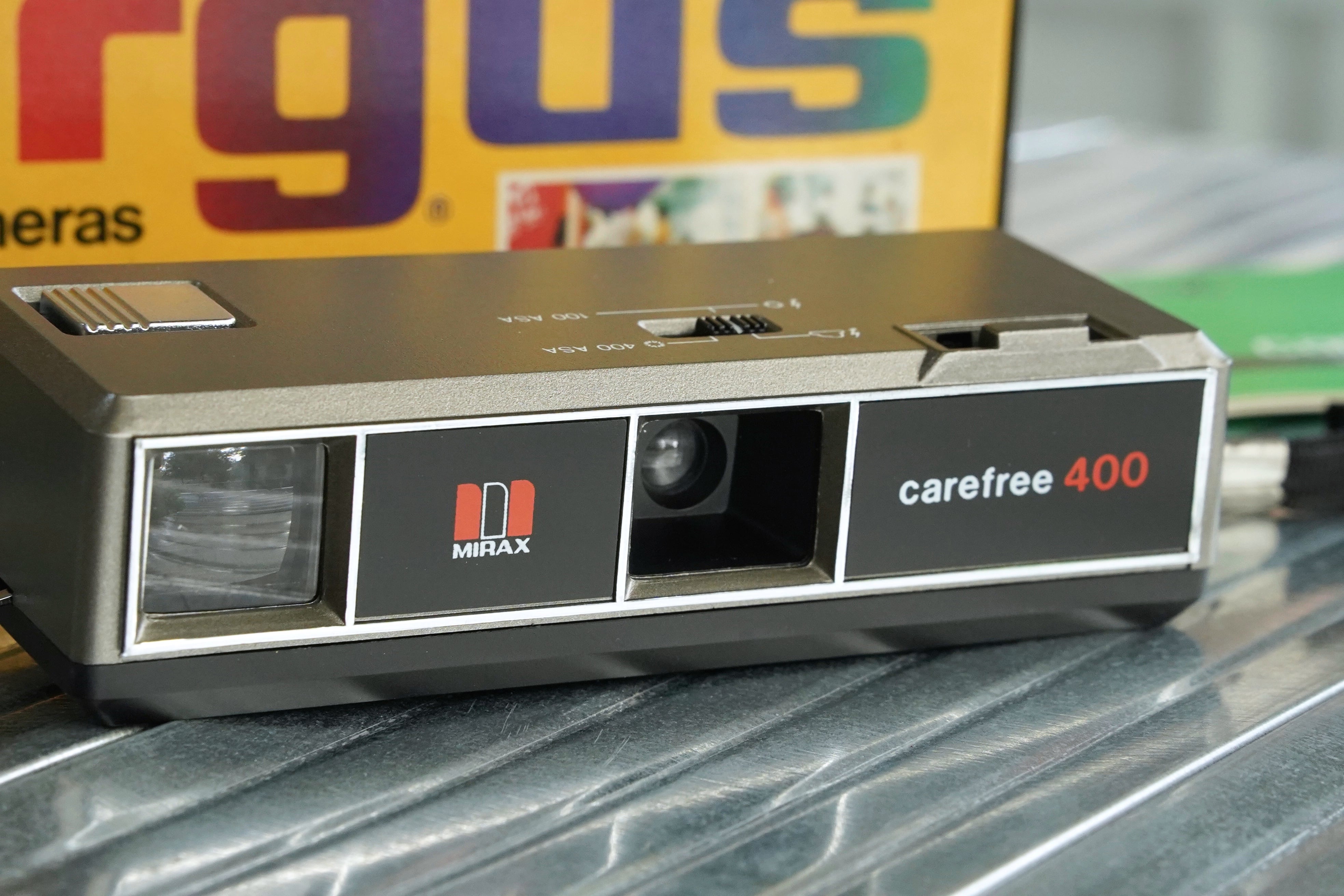 Argus × MIRAX Carefree 400｜110フィルムカメラ アーガス