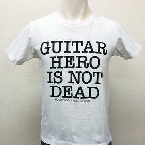 GUITAR HERO IS NOT DEAD T-SHIRT   :WHT