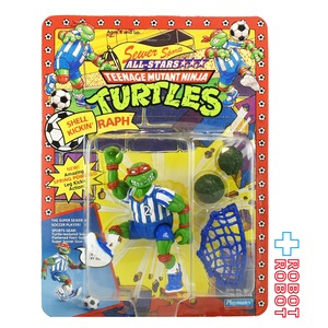 プレイメイツ タートルズ TMNT #5148 オリジナル・クラシック ソーヤー・スポーツ・オールスターズ スター シェルキッキン ラフ 4インチ ベーシックフィギュア 1991 未開封