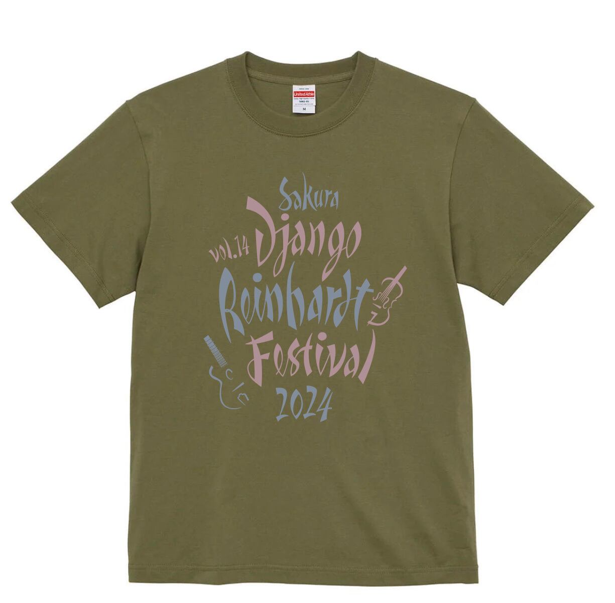 Tシャツ SDRF 2024 2色あります | さくらジャンゴ・ラインハルト