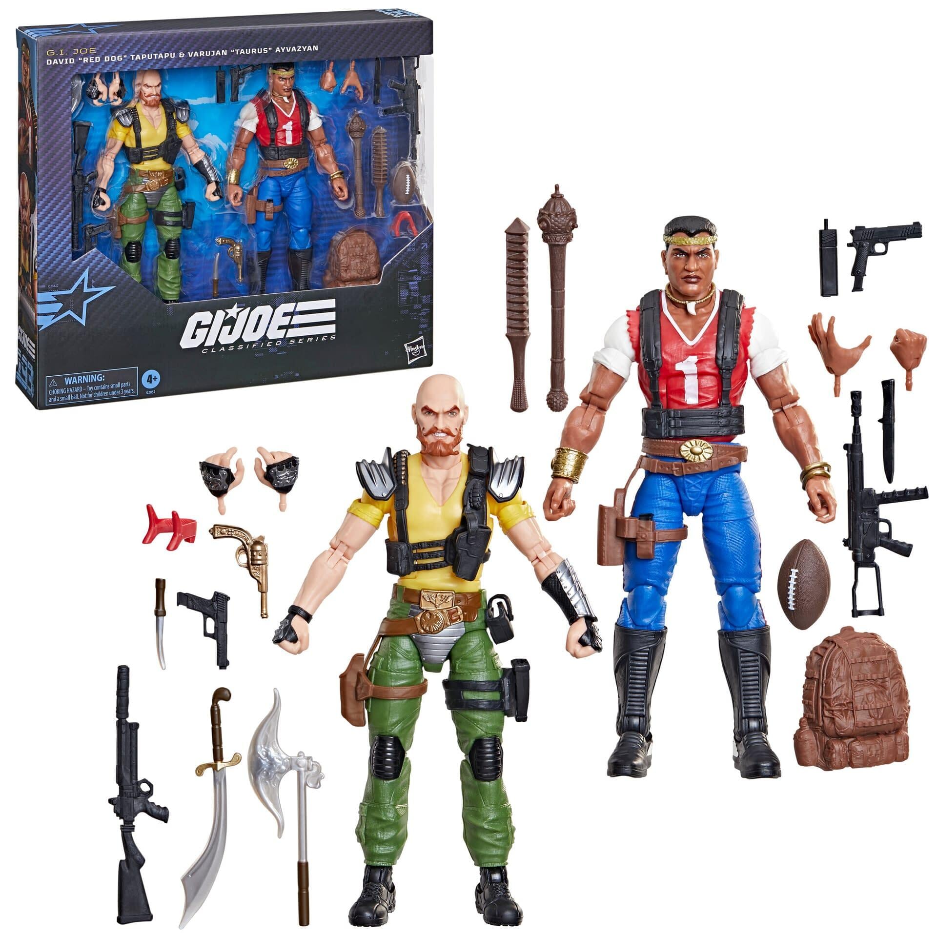 Hasbro G.I. Joe Classified Series Red Dog & Taurus 2-Pack | トイ