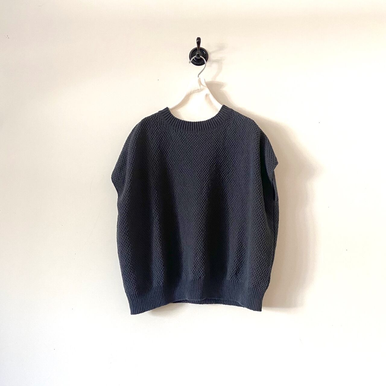 evam eva モスステッチベスト moss stitch vest | evam eva 通信