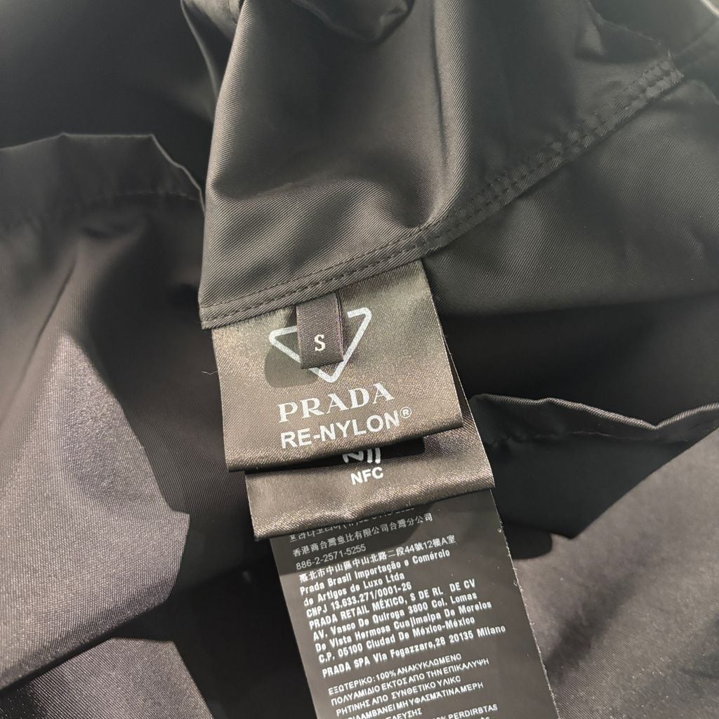 PRADA プラダ 21SS Re-Nylon Short Sleeve Shirt ナイロン半袖シャツ