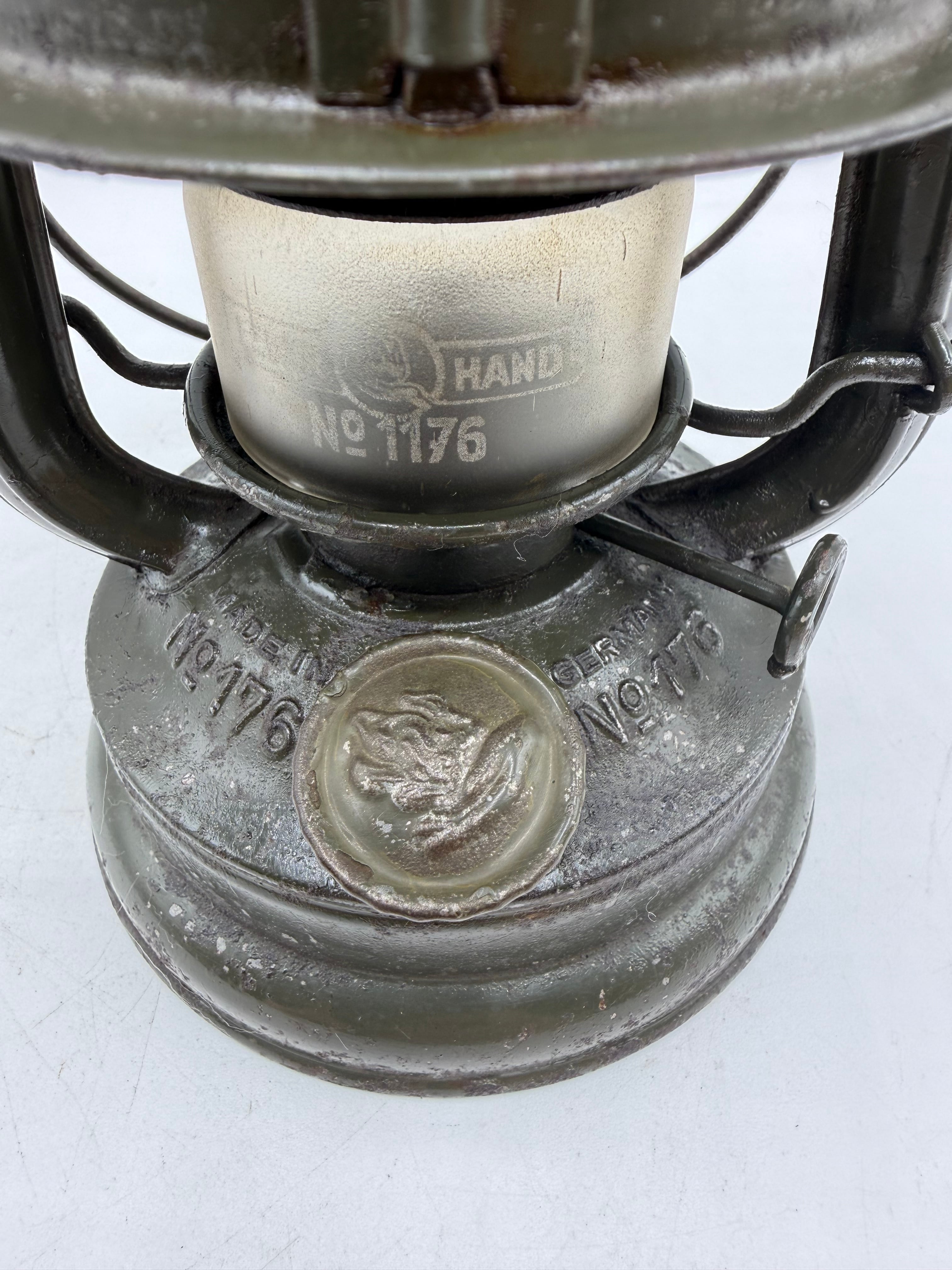 001 FEUERHAND No.176Lu Luftschutz｜WWII German Military Lantern