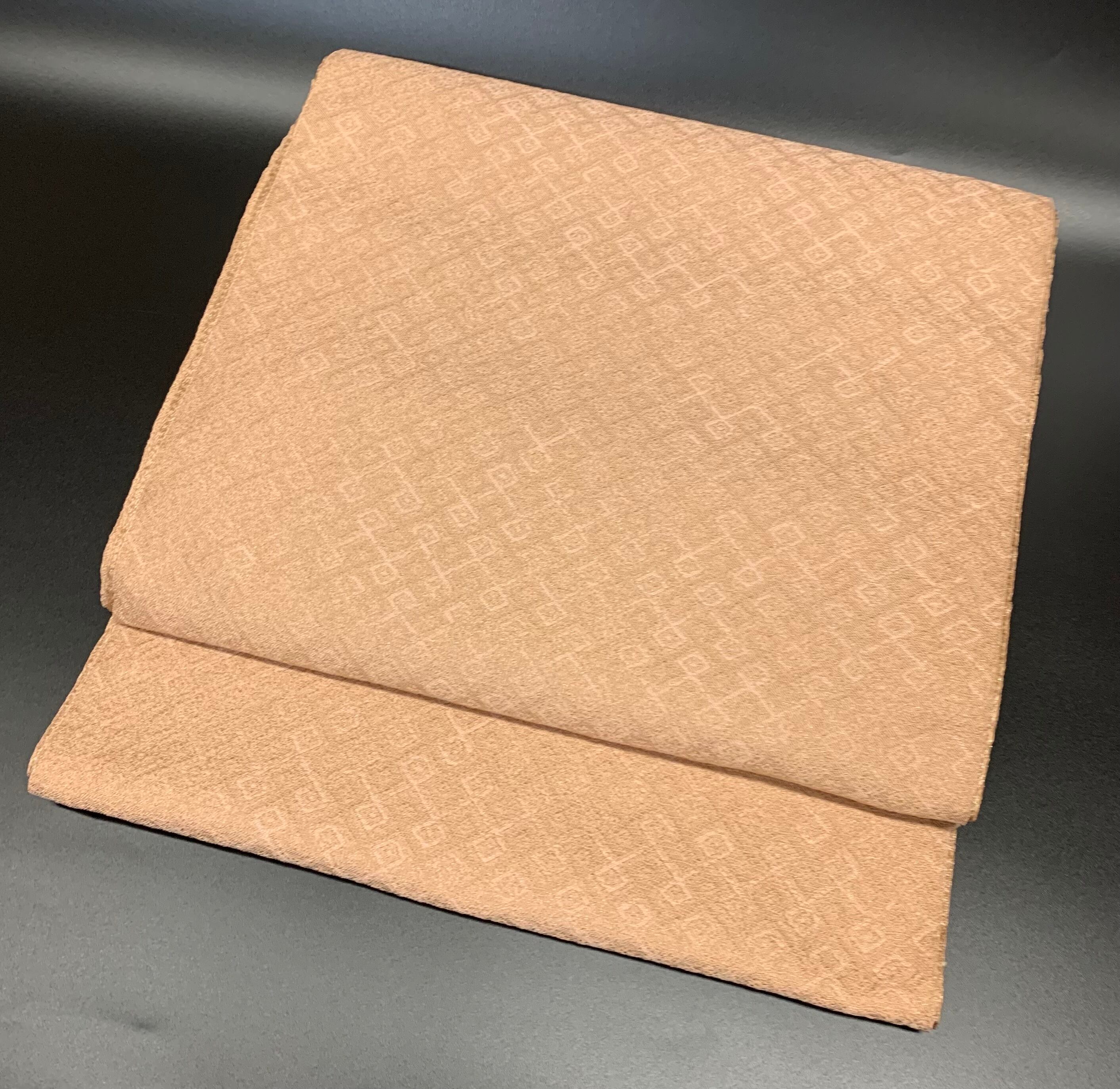 特選西陣織袋帯 大文字屋庄兵衛 違い菱繋ぎ文【桜色】 | Pay ID