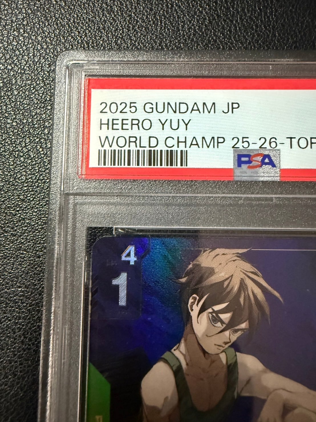 PSA10 ガンダムカード プロモ パラレル ヒイロ WORLD CHAMPIONSHIPS 25