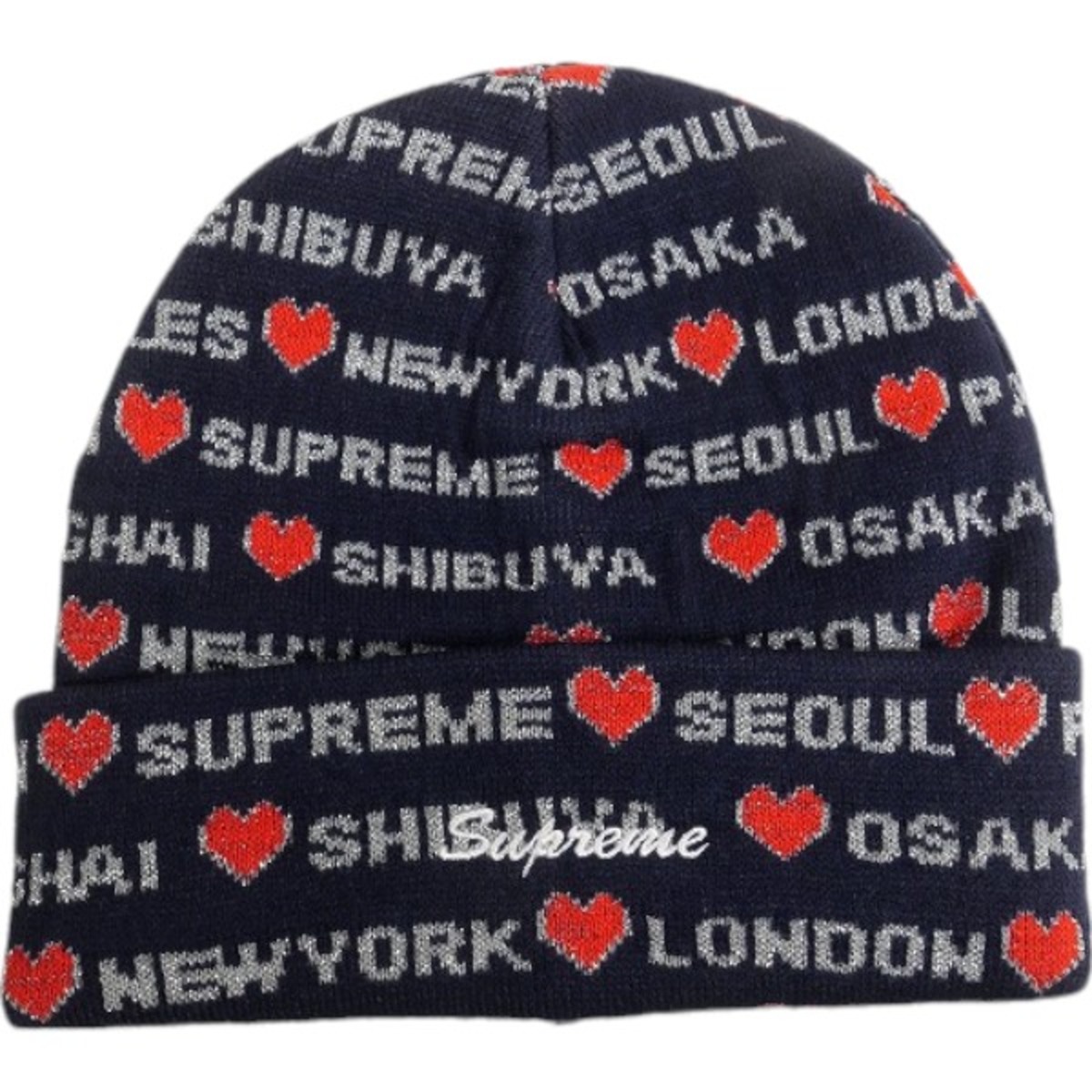 Size【フリー】 SUPREME シュプリーム 24AW Hearts Beanie Navy 