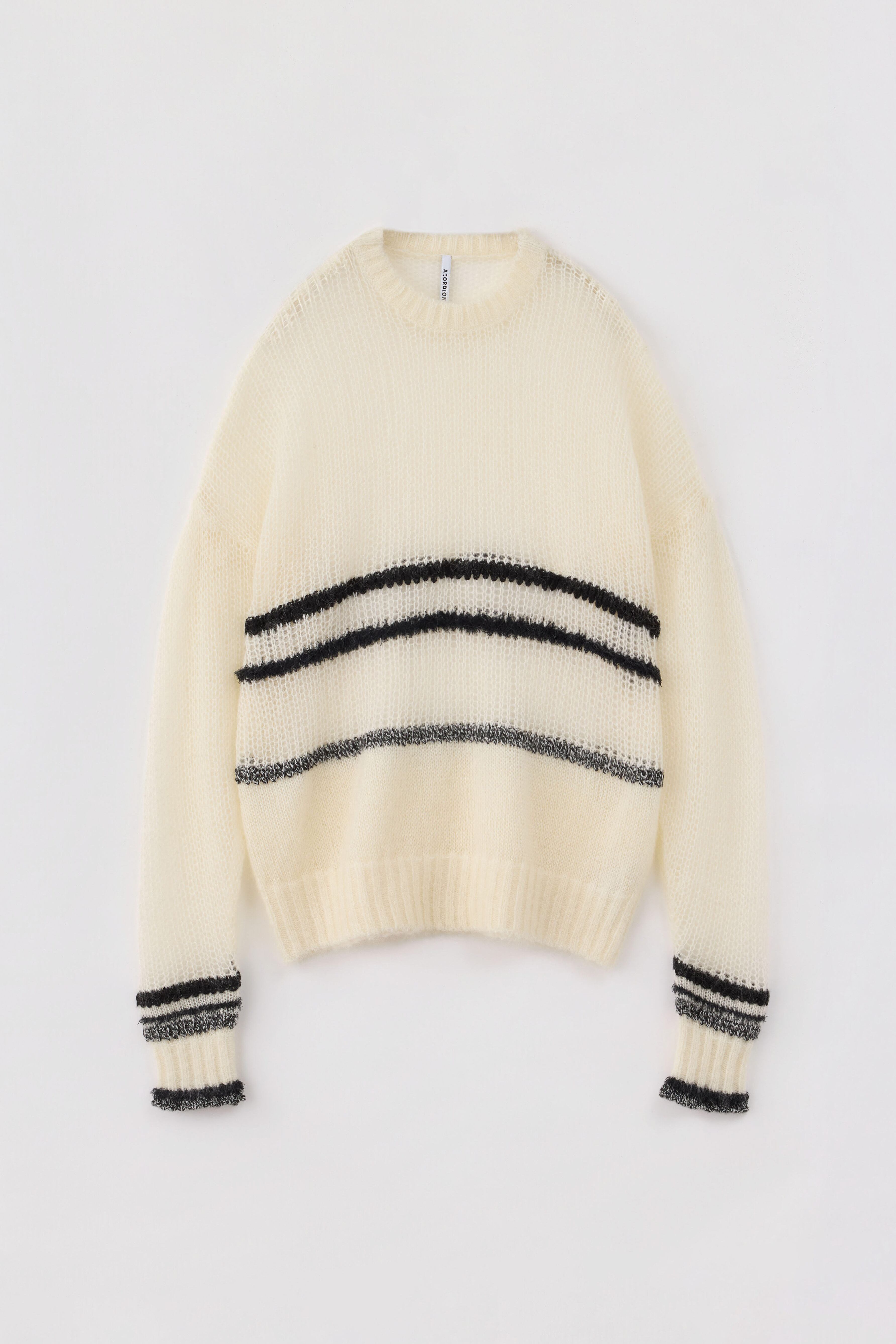 SHEER MOHAIR PULLOVER 26AWAC-022 IVORY