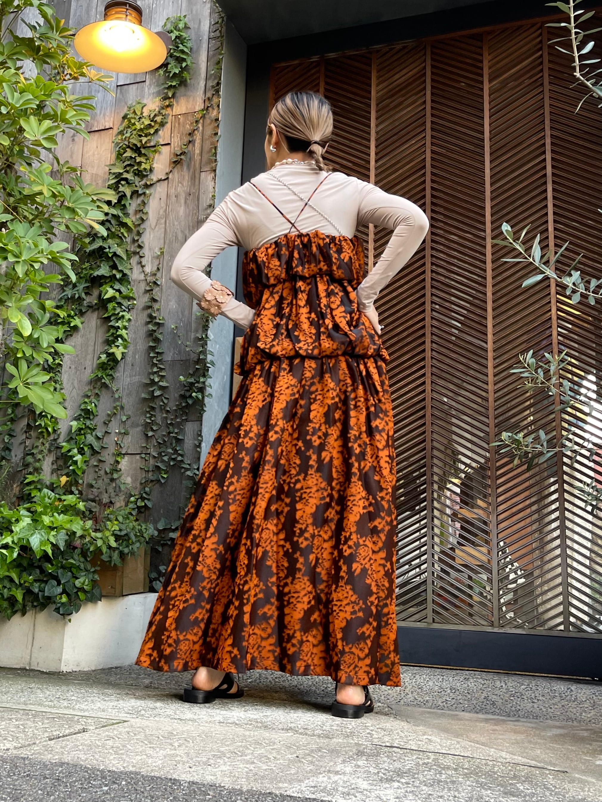 満点の BELPER 20日まで値下BELPER IKUKURU 22SS 22SS IKUKURU DRESS