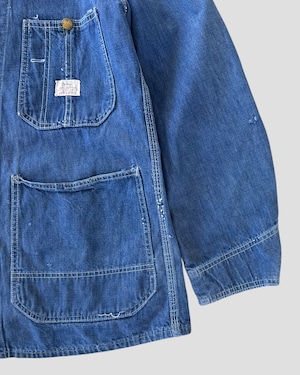 -Sears- Vintage 50-60s Vat dye denim coverall