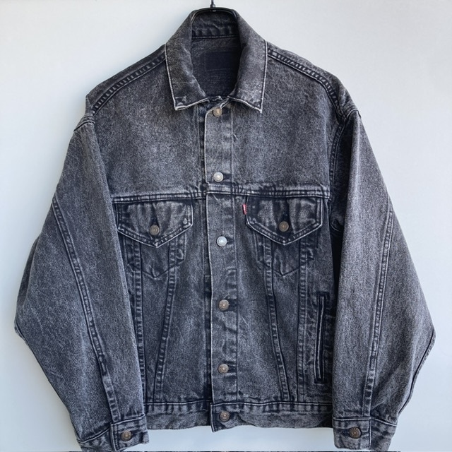 Levi’s 70507-0253 デニムジャケット 先染めブラック USA製 S 画像5