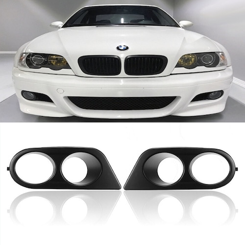 セット カバー フォグライト用 51112695256 51112695255 2001～2006 BMW E46 M3